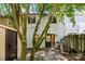 Backyard featuring a patio area, an outbuilding and privacy fencing at 8266 Knights Bridge Rd, Charlotte, NC 28210