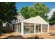 Enclosed backyard pool with bright blue water and lots of light at 8343 Highlander Ct, Charlotte, NC 28269