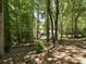 Beautiful light gray house with stone front nestled in the woods with mature trees and long driveway at 1711 Apple Tree Ln # 28, Fort Mill, SC 29715
