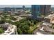 Sweeping city views from above highlighting the proximity to parks, landmarks, and the surrounding skyline at 229 N Church St # 100, Charlotte, NC 28202