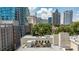 Breathtaking city views from the rooftop terrace, showcasing the vibrant skyline and urban landscape at 229 N Church St # 100, Charlotte, NC 28202