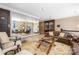 Lobby/lounge area showcases leather furniture, a statement mirror, and decorative accents at 229 N Church St # 100, Charlotte, NC 28202
