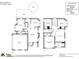 Detailed floorplan showcasing the layout and dimensions of the home's rooms and features at 2830 Grosbeak Ln, Charlotte, NC 28269