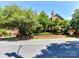 A multi-story brick townhouse featuring mature trees and manicured landscaping with an incredible street view at 344 S Laurel Ave, Charlotte, NC 28207