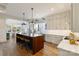 Spacious kitchen featuring a large island, modern appliances, and open layout at 508 Mcalway Rd, Charlotte, NC 28211