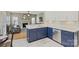 Open-concept view of the modern kitchen and living room, great for entertaining guests at 8417 Hirsch Dr, Charlotte, NC 28277
