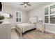 Bright bedroom with natural light, offering a peaceful retreat at 101 Daybreak Ln, Belmont, NC 28012