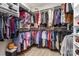 Walk-in closet with custom shelving and ample storage space at 101 Daybreak Ln, Belmont, NC 28012