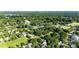 Aerial view of a residential neighborhood, showcasing homes amidst green trees and landscapes at 18439 Victoria Bay Dr, Cornelius, NC 28031