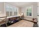 Bright office with white shutters, a work area, and a vintage rug at 2015 Lombardy Cir, Charlotte, NC 28203