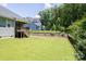 Spacious backyard with lush landscaping and fencing, perfect for outdoor entertaining at 252 Broadleaf Dr, Denver, NC 28037