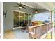 Spacious covered deck with ceiling fans and comfortable seating for relaxing outdoors at 252 Broadleaf Dr, Denver, NC 28037