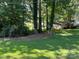Lush yard leading to waterfront with green lawn at 2721 Nance Cove Rd, Charlotte, NC 28214