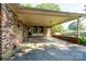 Covered back patio with ample space for outdoor seating and entertaining at 402 Scotland Dr, Kings Mountain, NC 28086