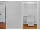Spacious closet equipped with sturdy shelving and ample storage space, perfect for organization and maximizing storage solutions at 5441 Wintercrest Ln, Charlotte, NC 28209