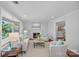 Inviting living room with a fireplace, large windows, and stylish, neutral-toned furniture at 5441 Wintercrest Ln, Charlotte, NC 28209