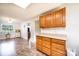 Kitchen features tile floors, ample cabinets, and natural light at 559 15Th Se Ave, Hickory, NC 28602