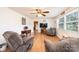Inviting living room featuring hardwood floors, natural light, and comfortable seating at 559 15Th Se Ave, Hickory, NC 28602