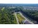 Aerial view of community highlighting property's location near shopping, dining, and roadway at 7032 Waxhaw Hwy, Lancaster, SC 29720