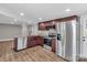 Stainless steel appliances, granite countertops, and ample cabinet space in a modern kitchen at 7032 Waxhaw Hwy, Lancaster, SC 29720