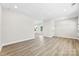Spacious living area featuring light flooring, neutral walls, and recessed lighting at 925 Marys Grove Rd, Cherryville, NC 28021