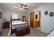 Spacious bedroom featuring a four-poster bed, and wood accents at 938 Kannapolis Pkwy, Concord, NC 28027