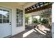 Back patio with pergola and built in fire pit providing a relaxing outdoor space at 9644 Marquette Nw St, Concord, NC 28027