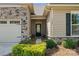 Inviting front door and meticulously landscaped walkway add curb appeal to this home at 1108 Mayapple Way, Belmont, NC 28012