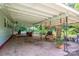 Covered patio perfect for outdoor projects at 1173 Cat Square Rd, Vale, NC 28168