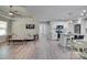 Spacious living room featuring an open floor plan, modern decor, and abundant natural light at 1916 Bess Town Rd, Bessemer City, NC 28016