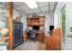 Cozy office space with custom woodwork, ample storage, and a functional layout for productivity at 216 Grand View Dr, New London, NC 28127