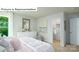Bedroom featuring dresser and walk-in closet at 513 Jacobus Ln, Monroe, NC 28112