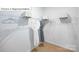 Walk-in closet with ample storage, shelving, and hanging space for organization at 513 Jacobus Ln, Monroe, NC 28112