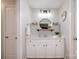 Stylish bathroom features modern vanity, round mirror, and elegant light fixtures at 551 Sand Trap Dr, York, SC 29745