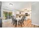 Bright dining area with sliding glass doors leading to outdoor deck at 551 Sand Trap Dr, York, SC 29745
