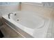 Close up of the soaking tub at 809 Ayrshire Ave, Fort Mill, SC 29708