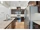 A chef's kitchen, complete with stainless steel appliances and granite countertops at 809 Ayrshire Ave, Fort Mill, SC 29708
