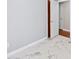 Bedroom with marble floors and view into another room at 814 W Gold St, Kings Mountain, NC 28086