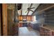 Rustic kitchen featuring wood cabinets, laminate countertops, and vintage appliances at 11056 Us Highway 52 N Hwy, Wadesboro, NC 28170