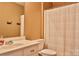 Bathroom with white vanity and neutral paint at 111 Painted Bunting Dr, Troutman, NC 28166