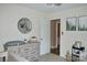 Charming Bedroom with dresser and changing table at 111 Painted Bunting Dr, Troutman, NC 28166