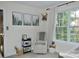 A cozy bedroom with decor and sitting area at 111 Painted Bunting Dr, Troutman, NC 28166
