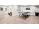 Bright basement featuring a ping pong table, walkout access, and recessed lighting at 1125 Victoria Blake Ln, Belmont, NC 28012