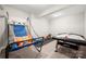 Finished basement featuring a game area with basketball hoops, an air hockey table, and neutral walls and flooring at 1125 Victoria Blake Ln, Belmont, NC 28012