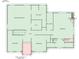 Second floor floorplan featuring primary bedroom, full bath, walk in closet, hall and bedrooms at 119 Tilton Dr, Mooresville, NC 28115