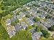 Aerial view of community featuring mature trees and manicured lawns at 1504 Harpers Inlet Dr, Lake Wylie, SC 29710