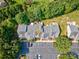 Aerial view of the community featuring parking and manicured lawns at 1504 Harpers Inlet Dr, Lake Wylie, SC 29710