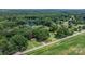 A bird's eye view of the property, showing its location and the surrounding landscape at 151 Third Creek Rd, Statesville, NC 28677