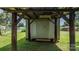 Durable metal shed in backyard offering ample storage space at 151 Third Creek Rd, Statesville, NC 28677