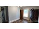 Bedroom with a door to closet and large dresser at 1521 N Piedmont Ave, Kings Mountain, NC 28086
